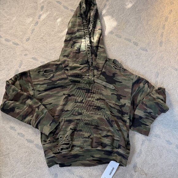NSF Lisse Hoodie Camo Size Large - Picture 1 of 2